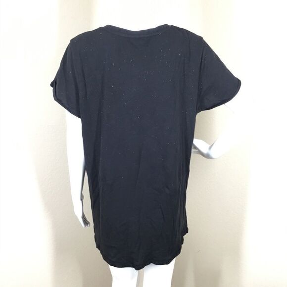 Lucky Brand Glitter Tee Shirt C7 - Picture 4 of 7